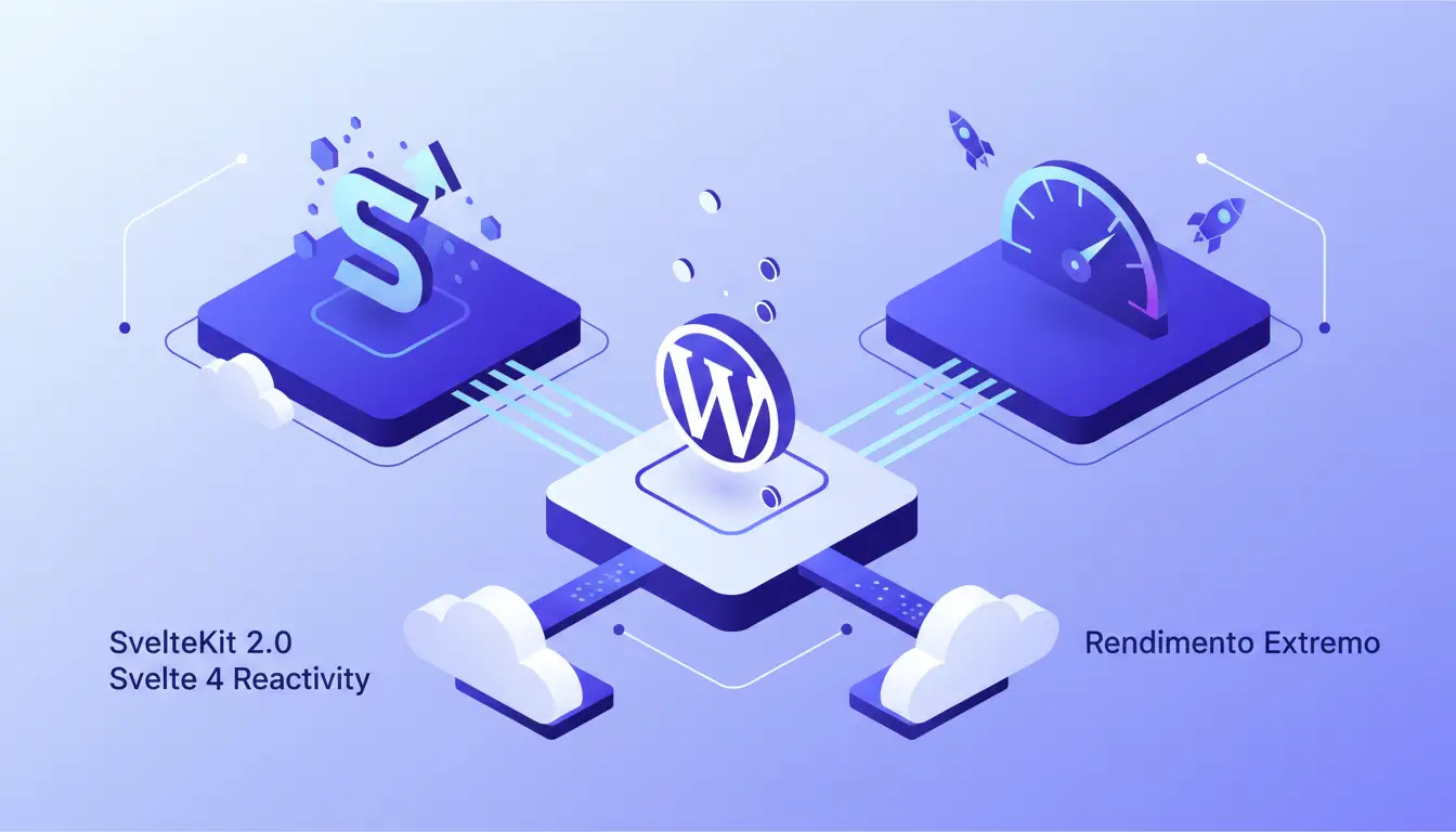 WordPress Headless con SvelteKit 2.0: Rendimiento Extremo con Svelte 4