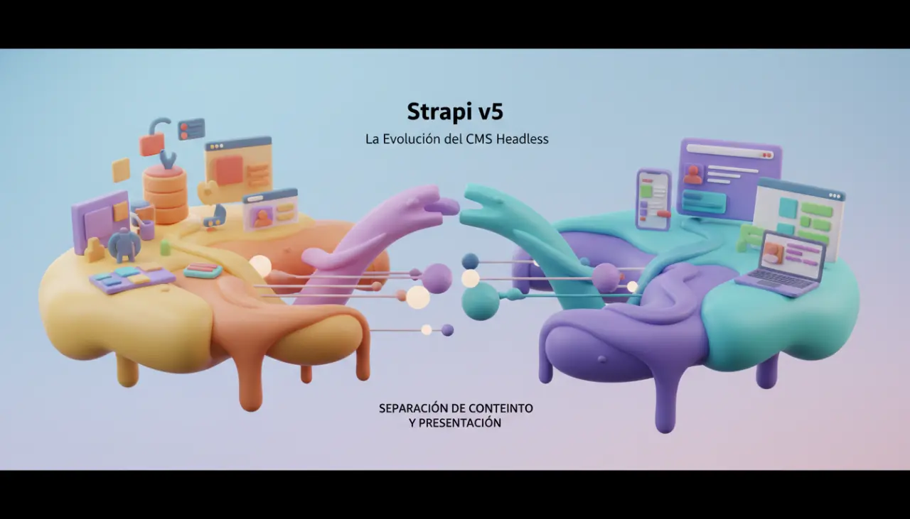 Strapi v5: La Evolución del CMS Headless hacia la Separación de Contenido y Presentación